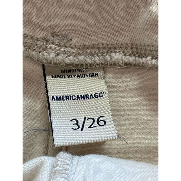 AMERICAN RAG JUNIORS 3/26 PAPER BAG WAIST SHORTS - Picture 5 of 11